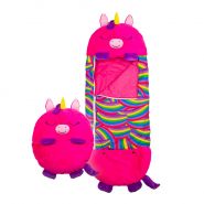 Happy Nappers - Pink Unicorn - Medium (ages 3 to 6)